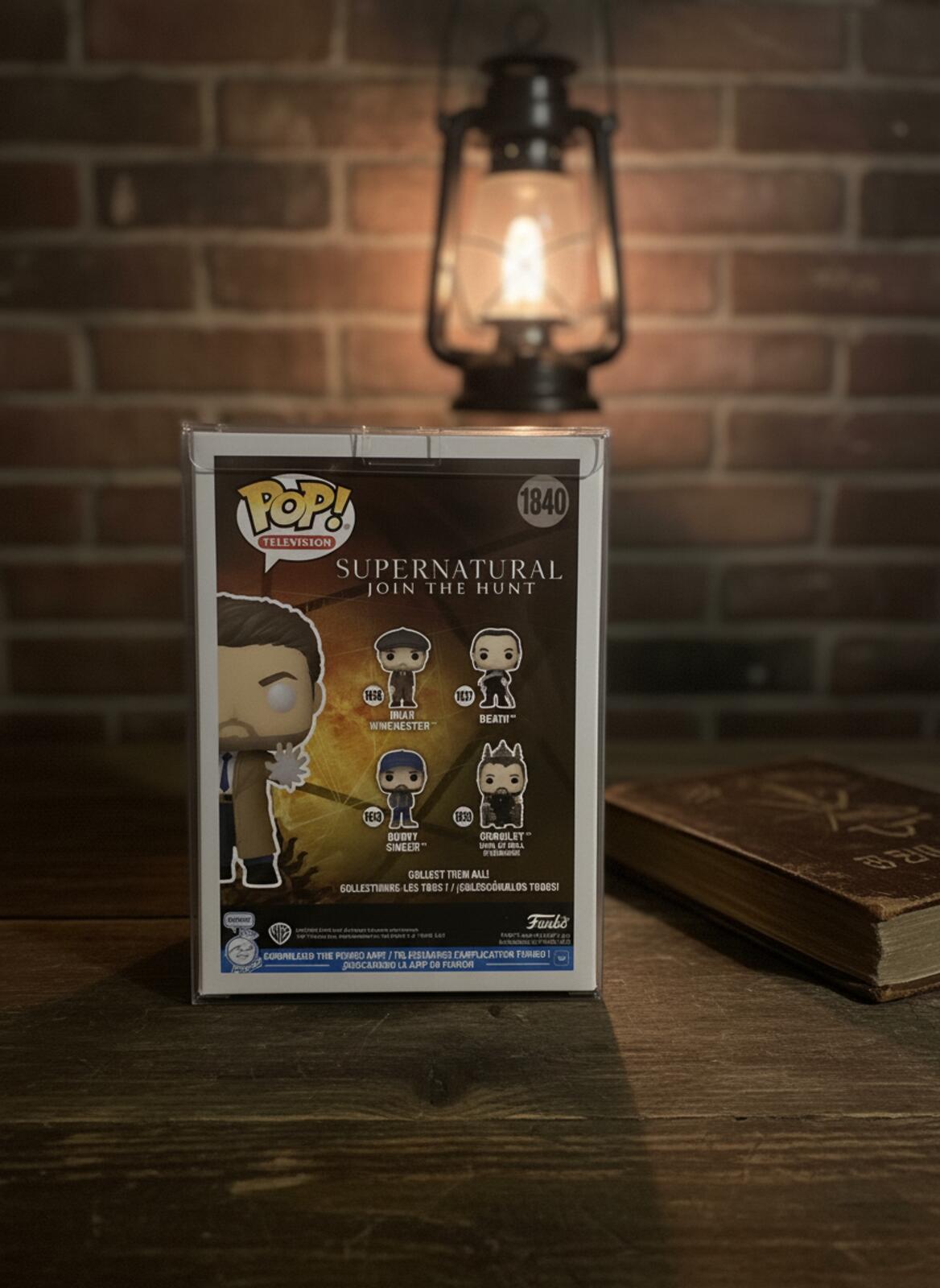 Funko Pop! Television Supernatural Castiel #1840 Glow in the Dark Figure