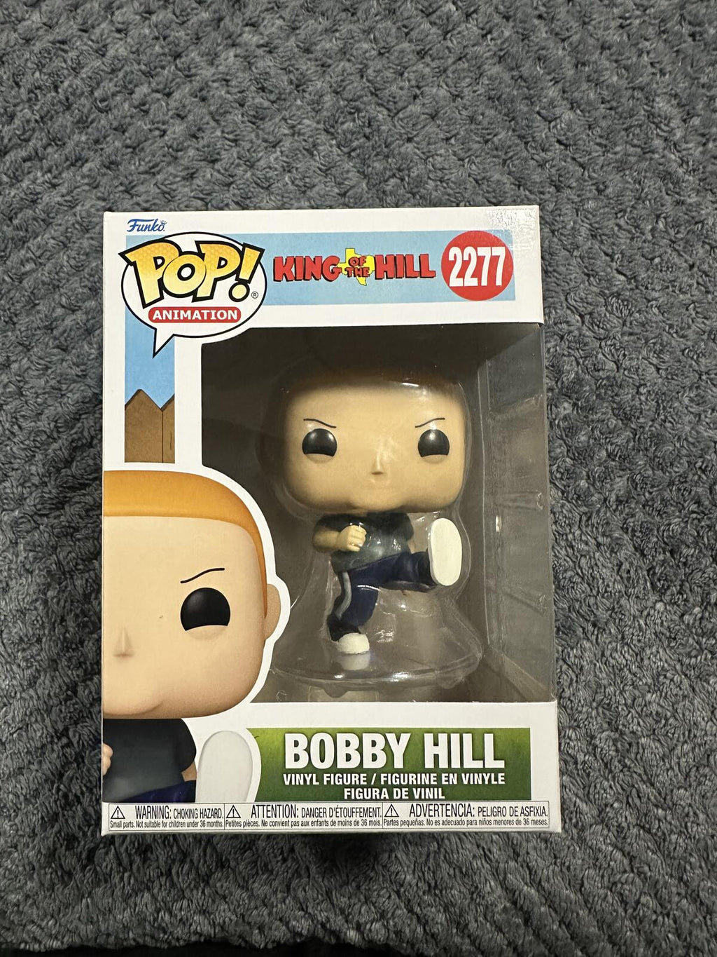 Funko Pop! Animation Bobby Hill #2277 King of the Hill Vinyl Figure