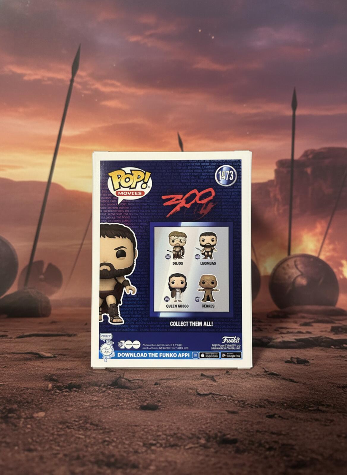 Funko Pop! Movies Leonidas Vinyl Figure #1473