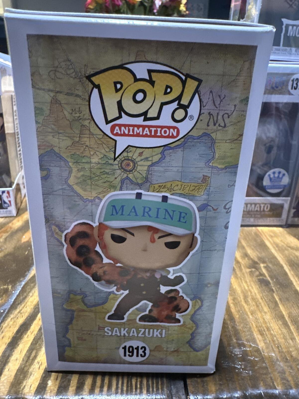 Funko Pop Animation One Piece Sakazuki Vinyl Figure #1913 GameStop Exclusive