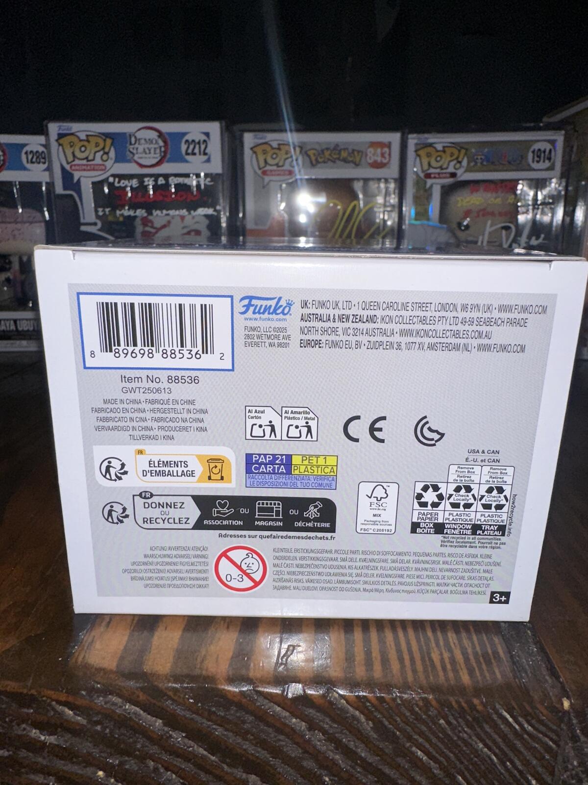 Funko Pop! Plus Re:ZERO RAM Vinyl Figure #2116 Glow in the Dark