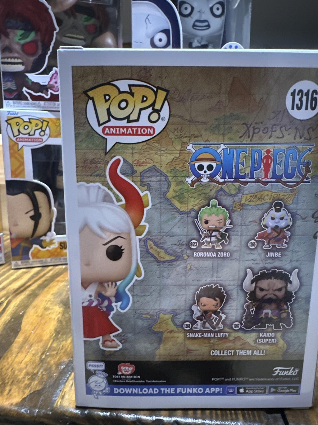 Funko Pop Animation One Piece Yamato Vinyl Figure #1316 Exclusive