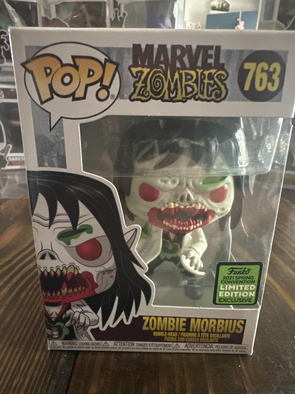 Funko Pop! Marvel Zombies Zombie Morbius #763 Limited Edition