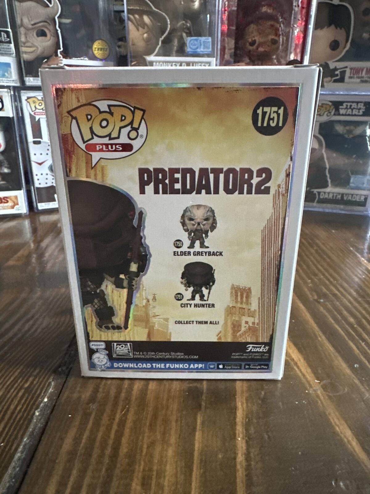 Funko Pop! Plus Predator 2 City Hunter Vinyl Figure #1751