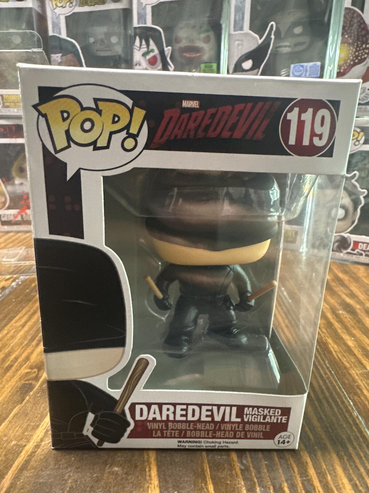 Funko Pop! Marvel Daredevil Masked Vigilante #119 Vinyl Figure