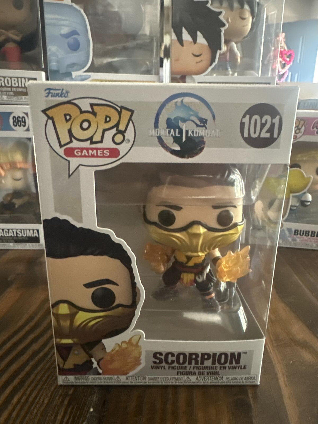 Funko Pop! Games Mortal Kombat Scorpion #1021 Vinyl Figure