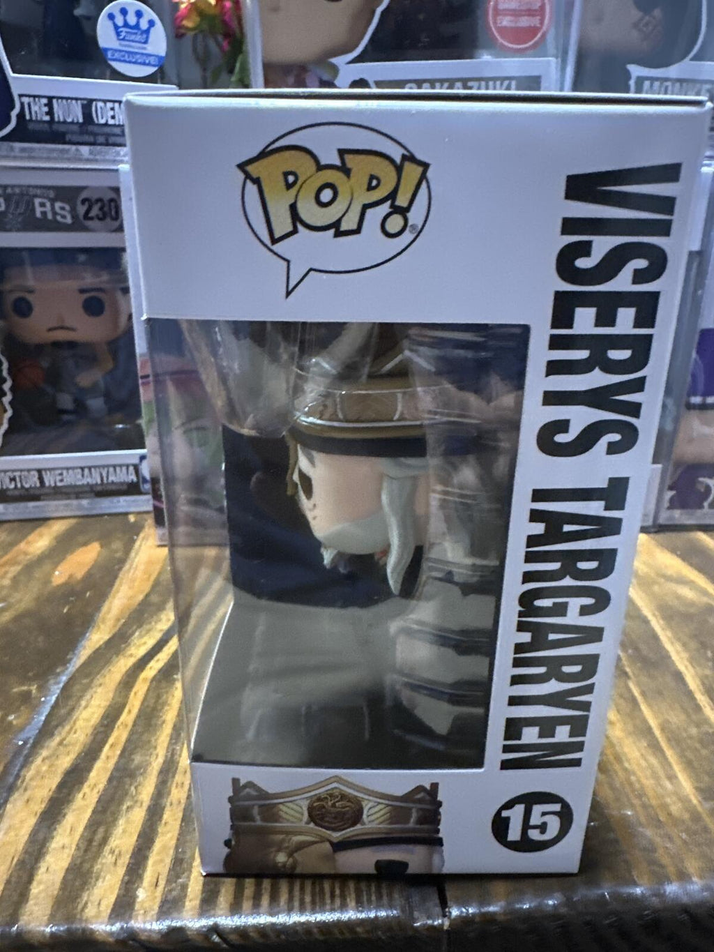 Funko Pop! House of the Dragon Viserys Targaryen Vinyl Figure #15