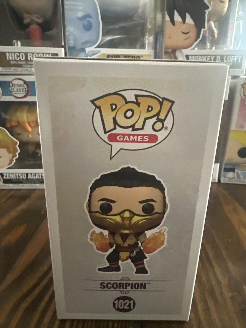 Funko Pop! Games Mortal Kombat Scorpion #1021 Vinyl Figure