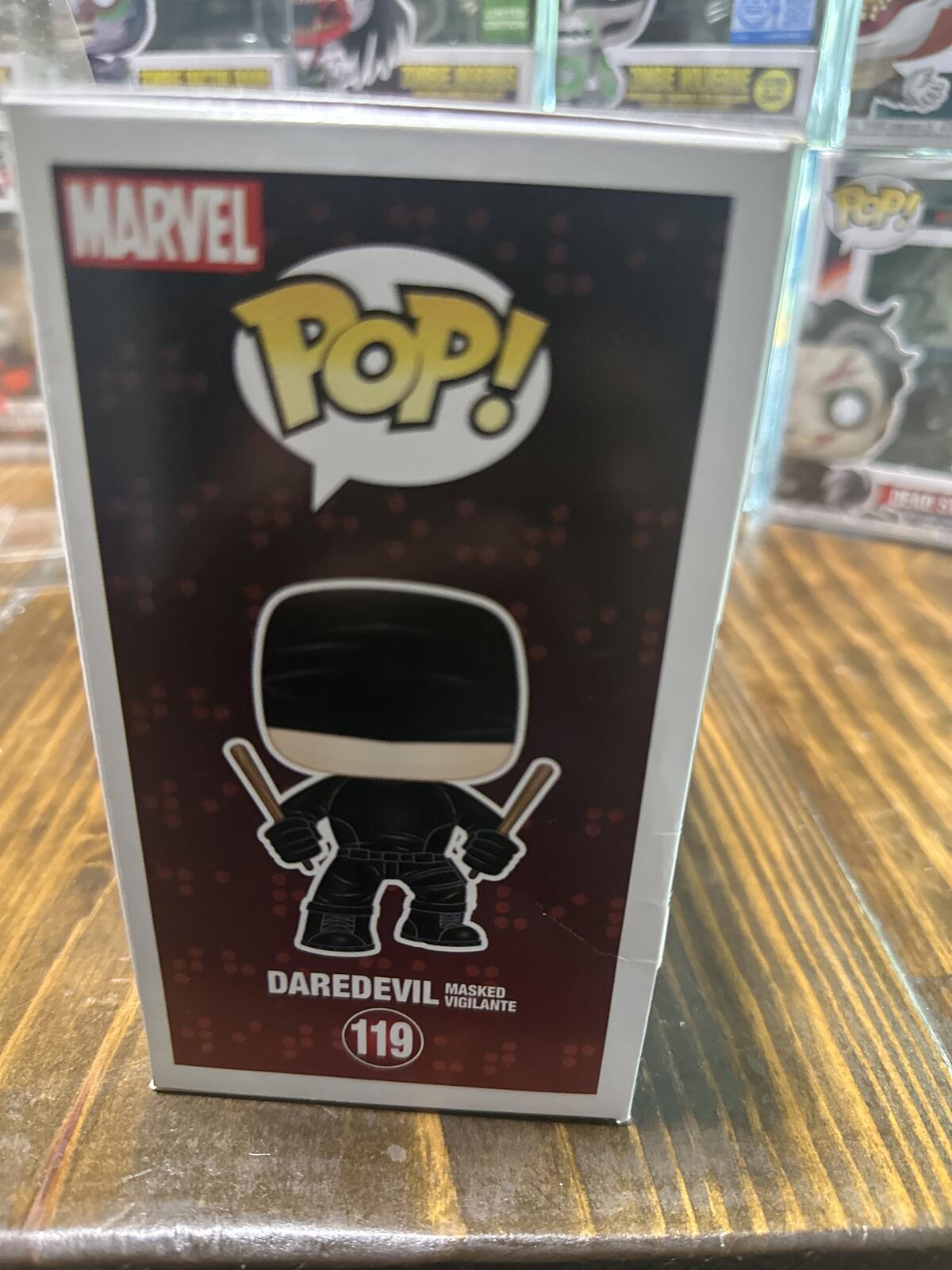 Funko Pop! Marvel Daredevil Masked Vigilante #119 Vinyl Figure