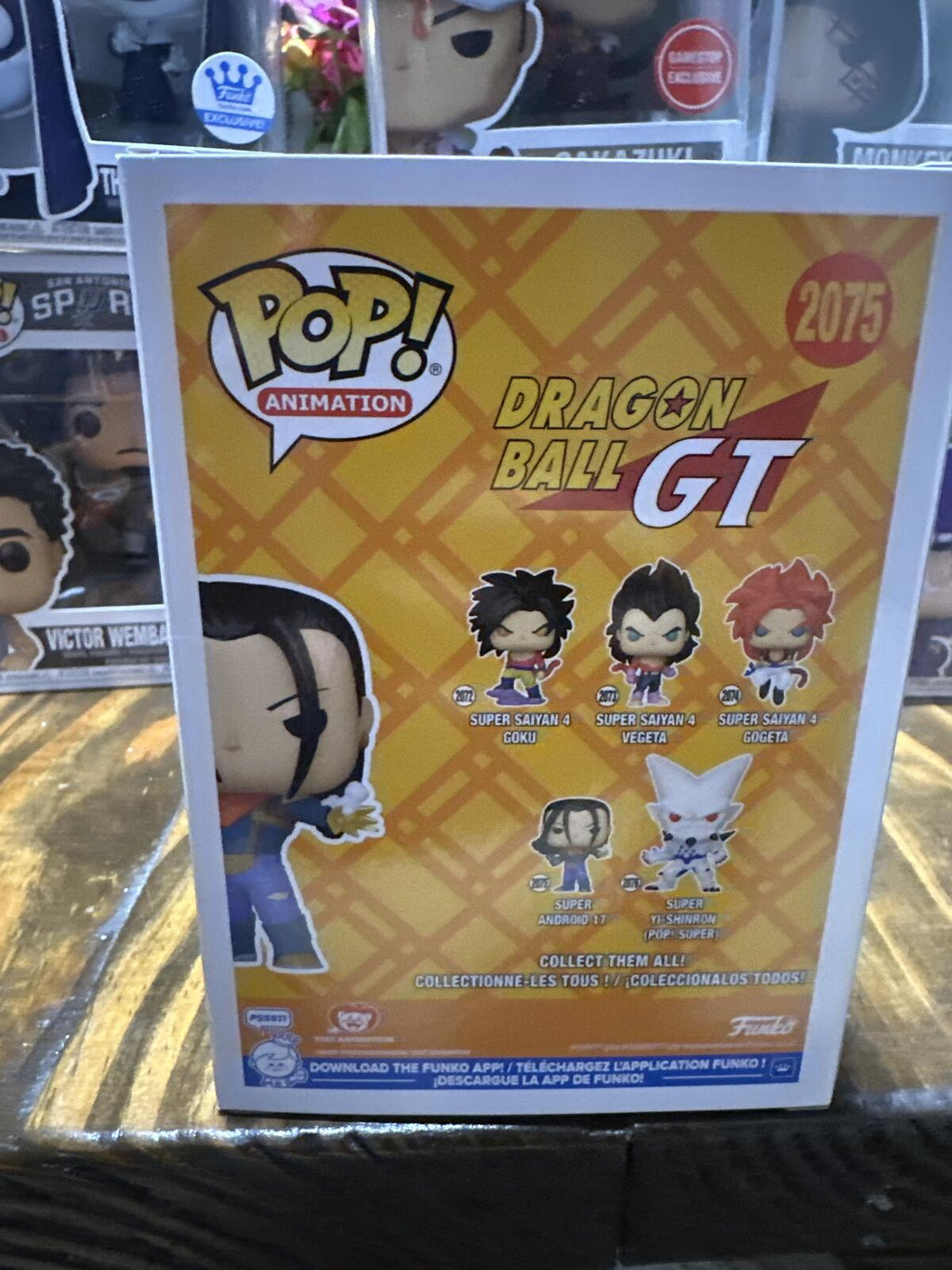 Funko Pop! Animation Dragon Ball GT Super Android 17 #2075 Vinyl Figure