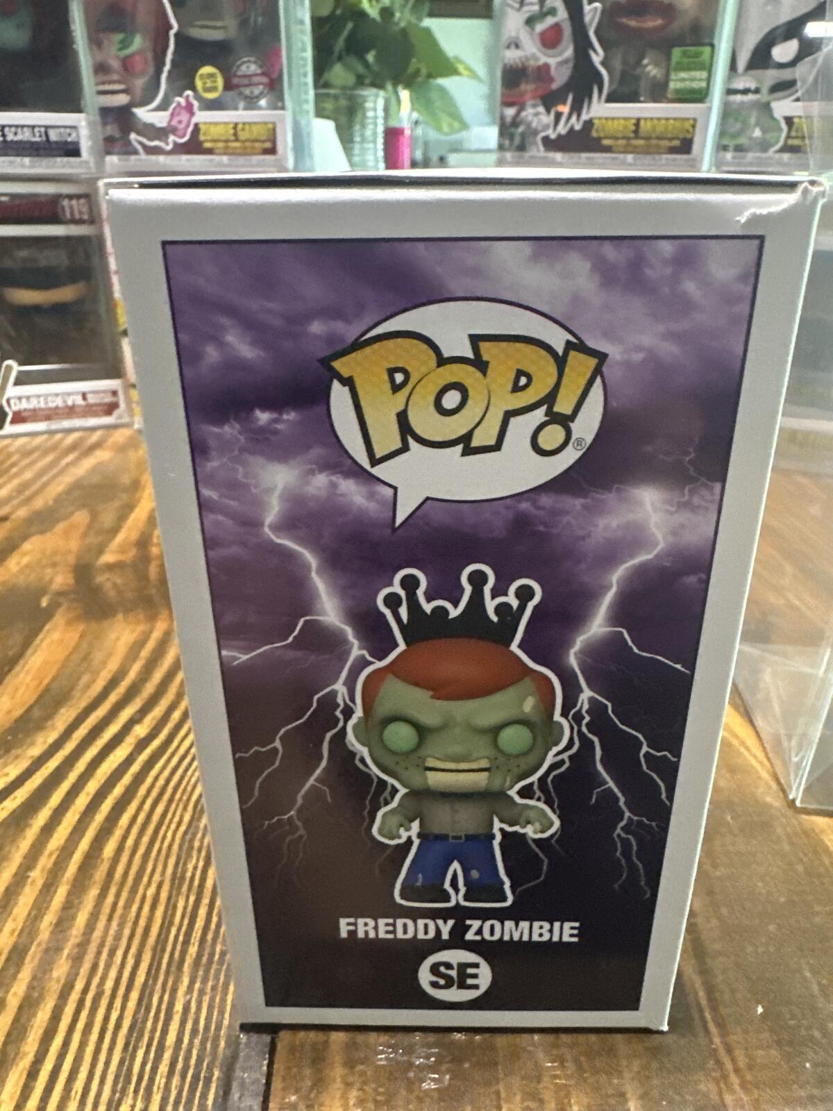 Funko Pop! Heavy Metal Halloween 2023 Freddy Zombie Glitter Special Edition
