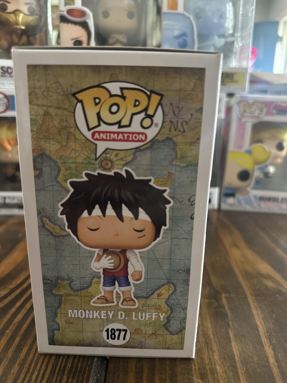 Pop! Animation One Piece Monkey D. Luffy Vinyl Figure #1877