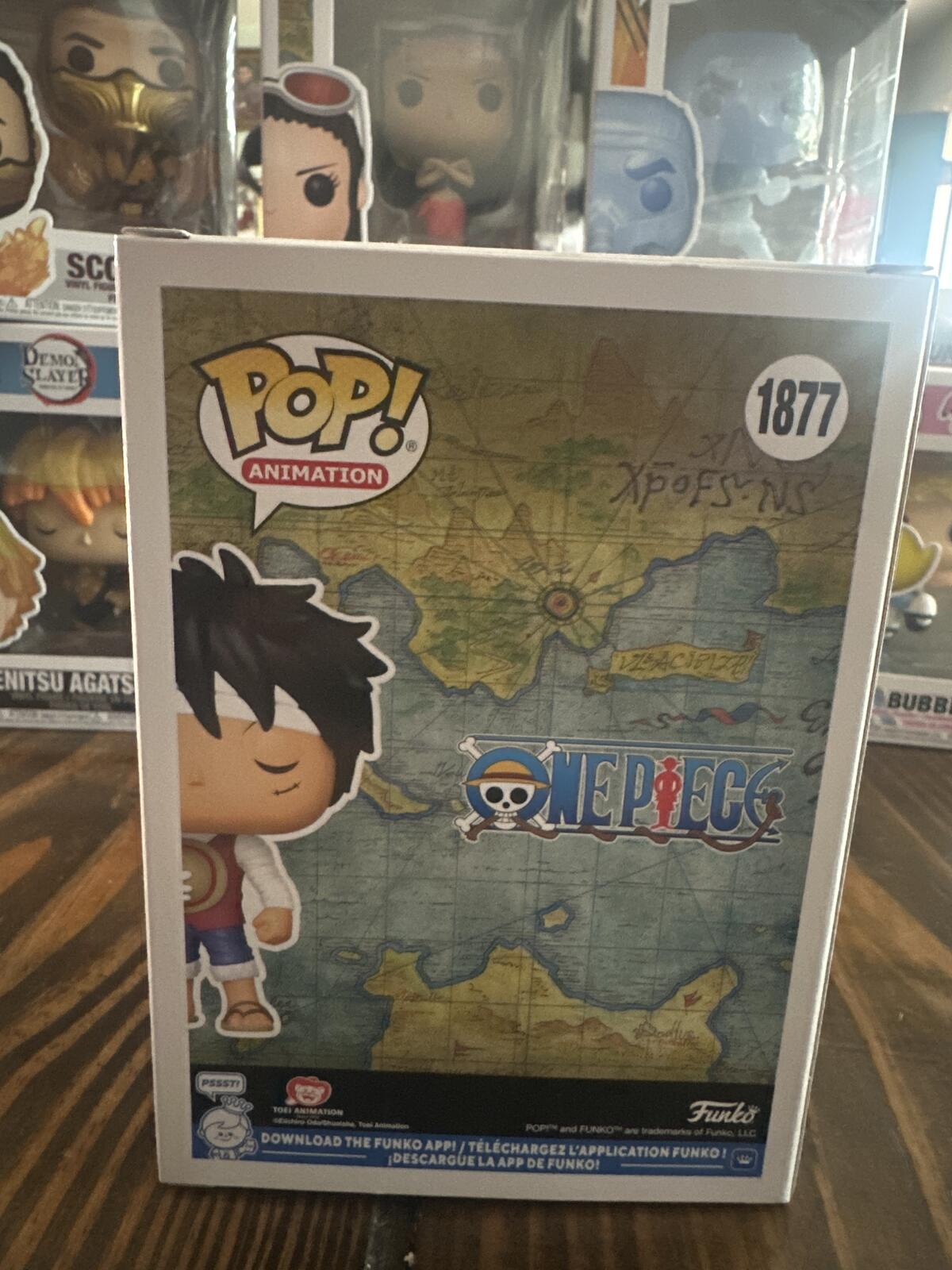 Pop! Animation One Piece Monkey D. Luffy Vinyl Figure #1877