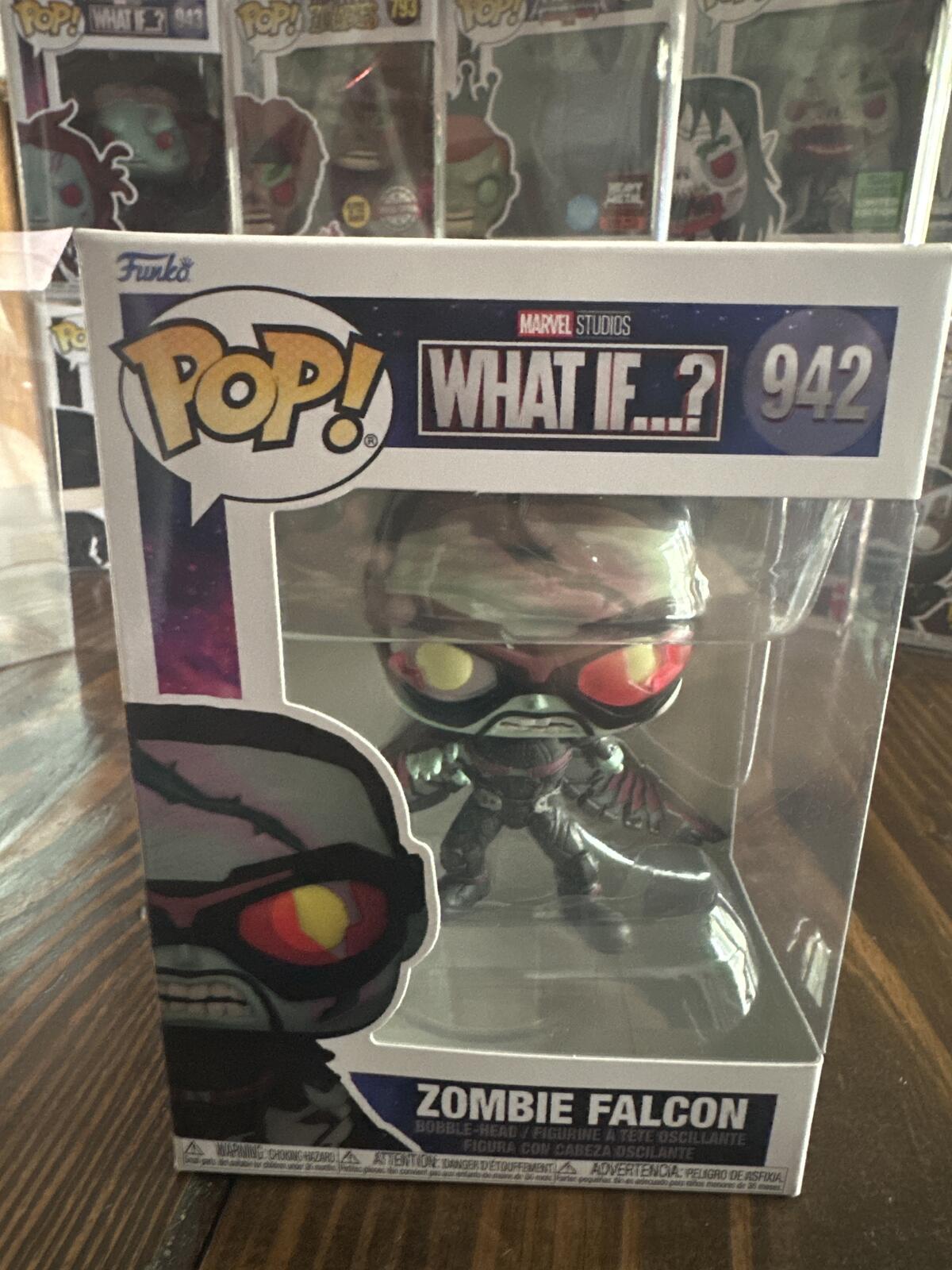 Funko Pop! Marvel Studios What If...? Zombie Falcon #942