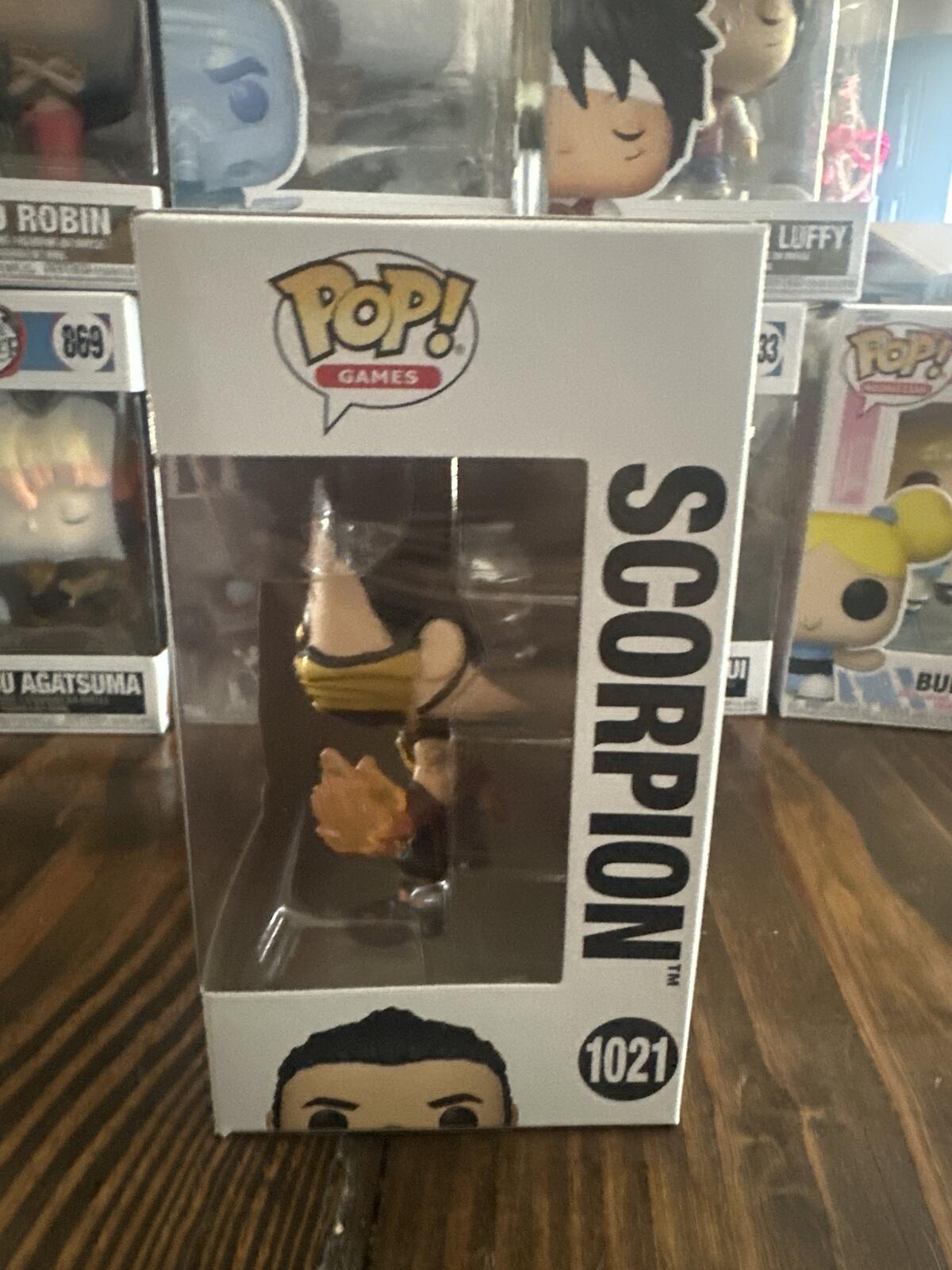 Funko Pop! Games Mortal Kombat Scorpion #1021 Vinyl Figure