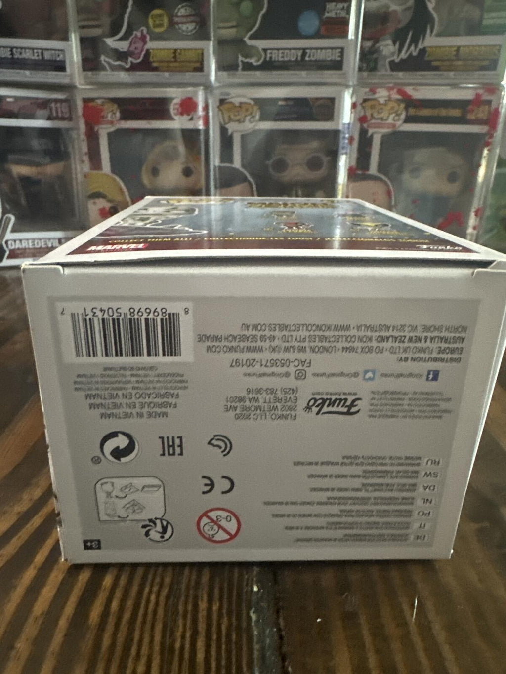 Funko Pop! Marvel Zombies Zombie Silver Surfer #675 Hot Topic Exclusive