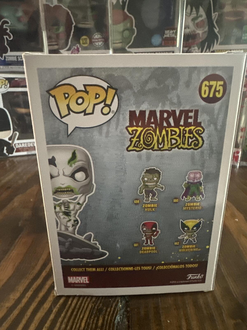 Funko Pop! Marvel Zombies Zombie Silver Surfer #675 Hot Topic Exclusive