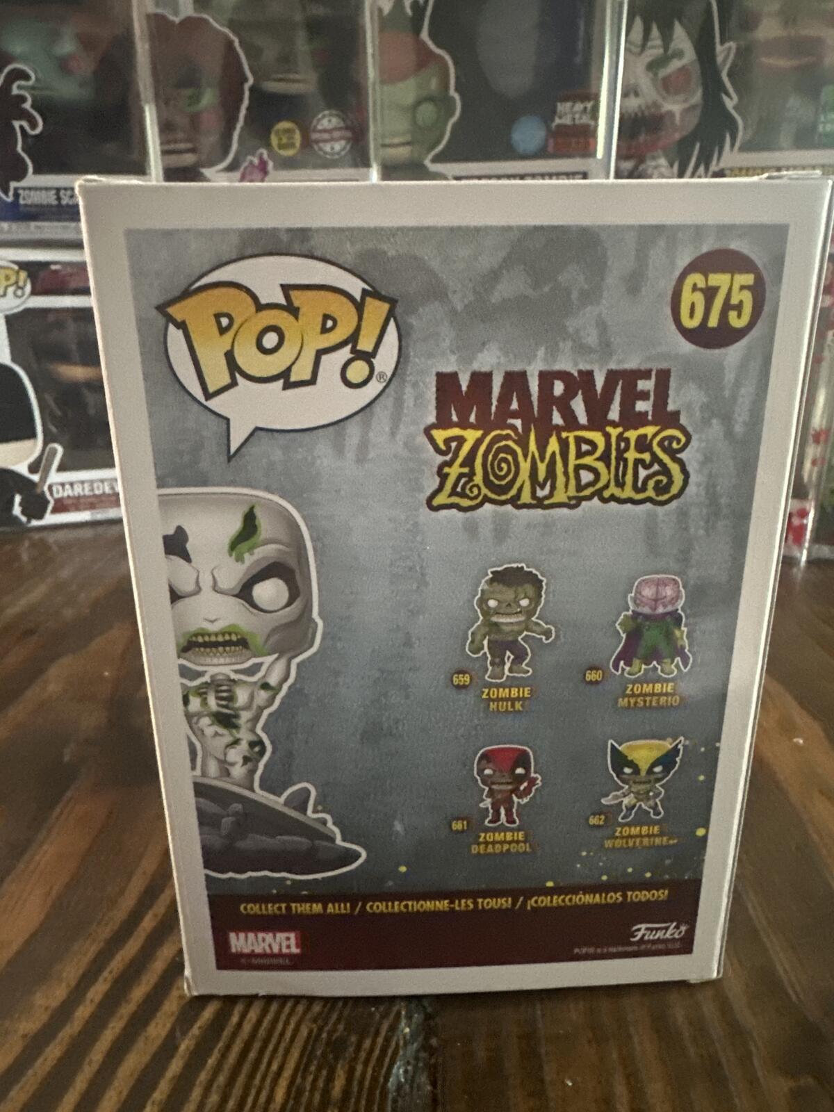 Funko Pop! Marvel Zombies Zombie Silver Surfer #675 Hot Topic Exclusive