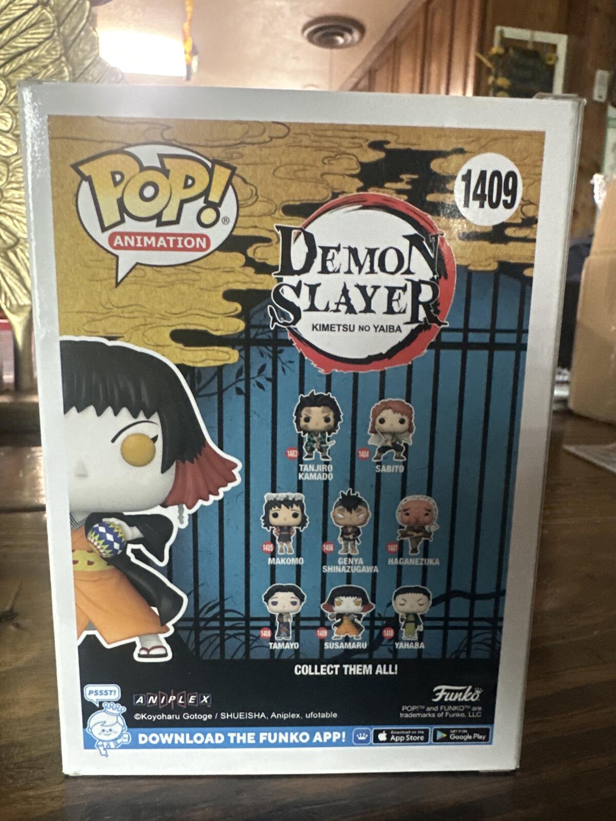 Funko Pop! Animation Demon Slayer Susamaru Vinyl Figure #1409