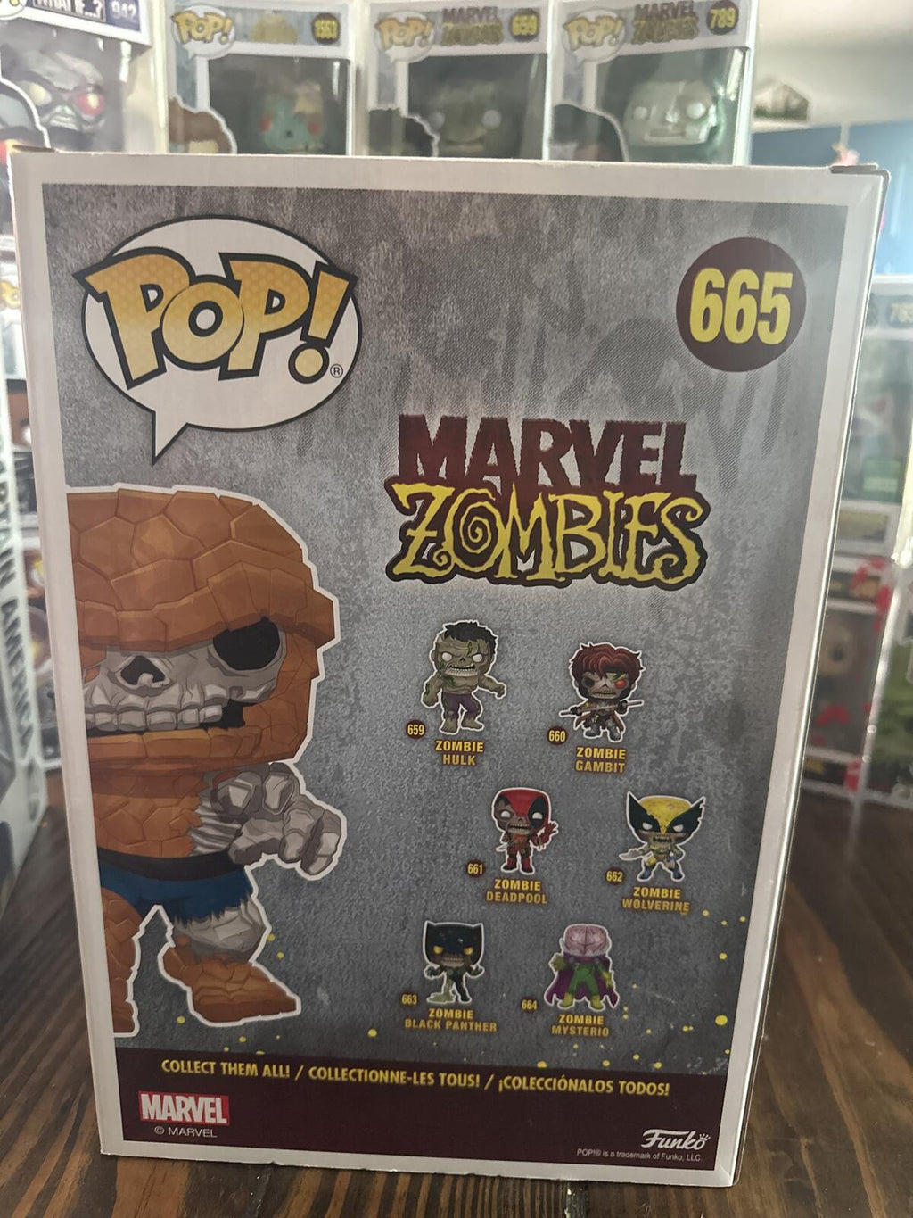 Funko Pop! Marvel Zombies Zombie The Thing #665