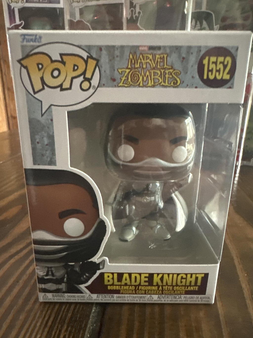 Funko Pop! Marvel Zombies Blade Knight #1552 Vinyl Figure