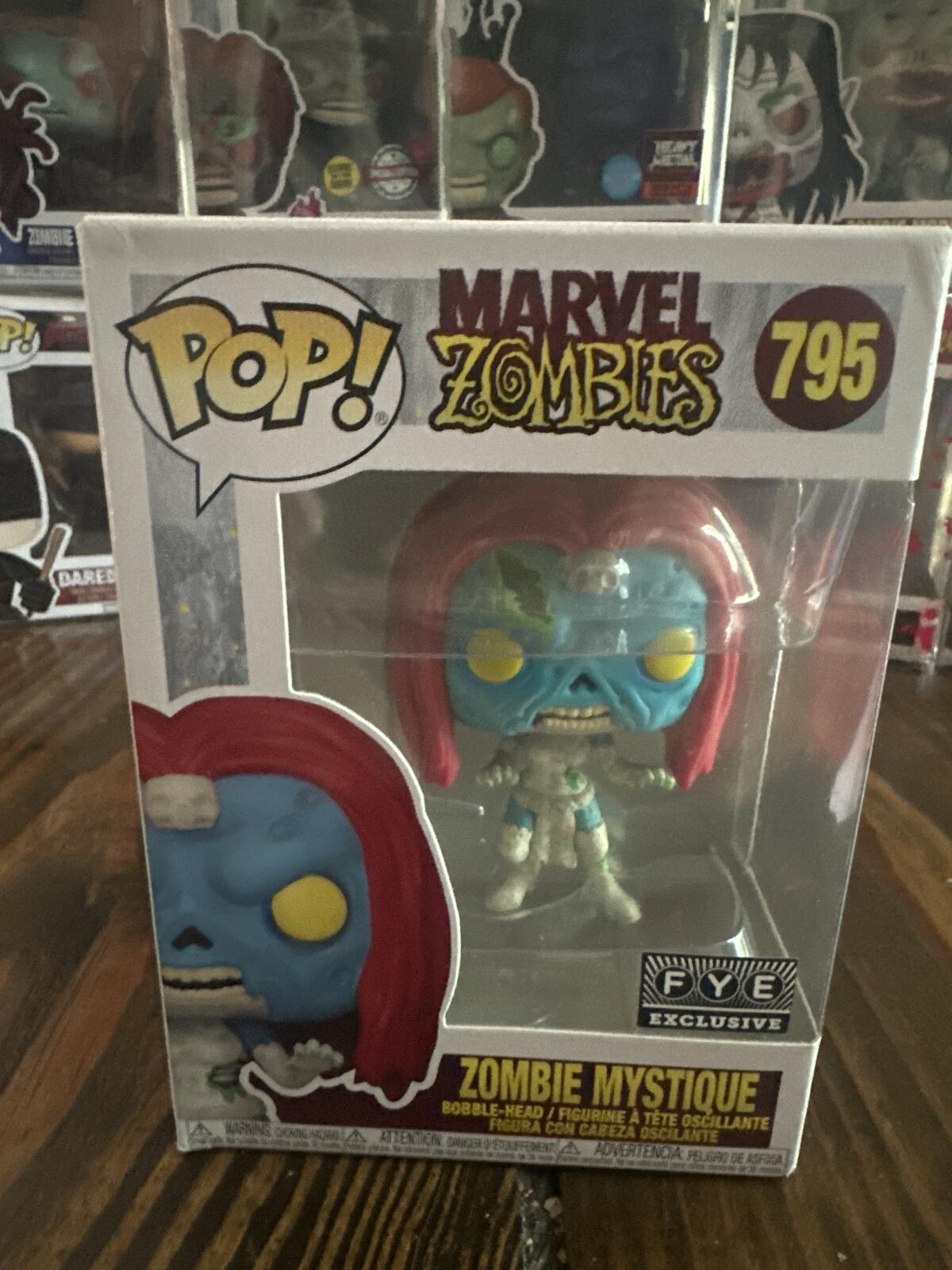 Funko Pop! Marvel Zombies 795 Zombie Mystique FYE Exclusive