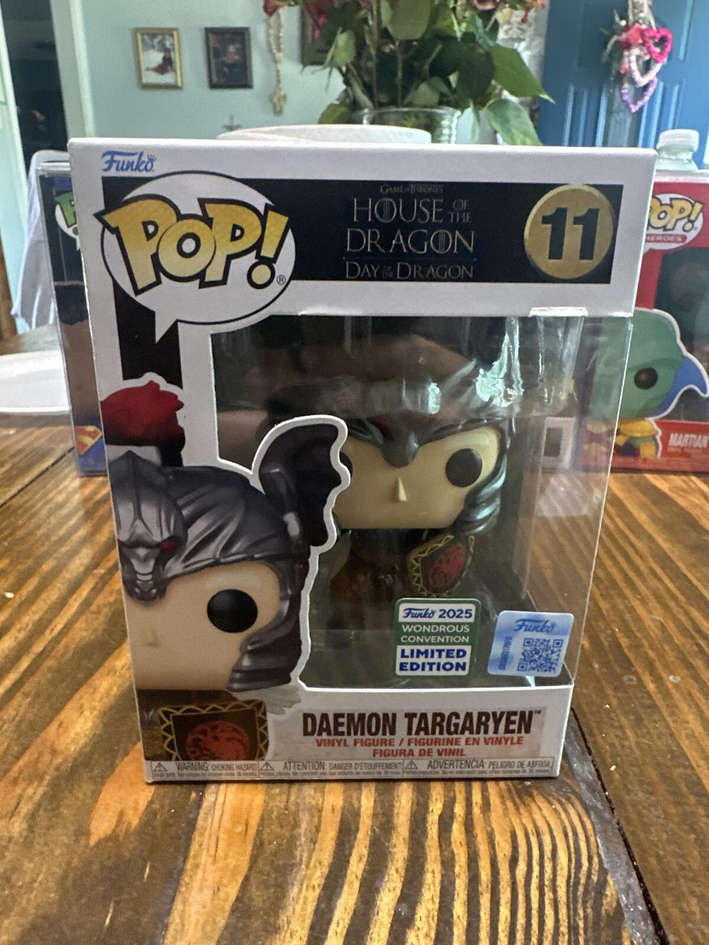 Funko Pop! Daemon Targaryen Vinyl Figure - House of the Dragon #11 Limited 2025