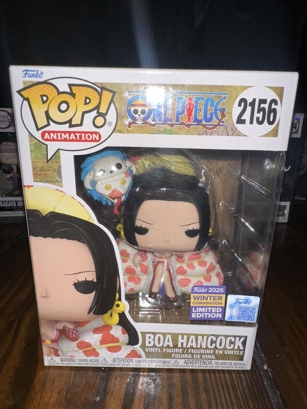 Funko Pop! Animation One Piece Boa Hancock Vinyl Figure #2156 - Winter 2025 Con