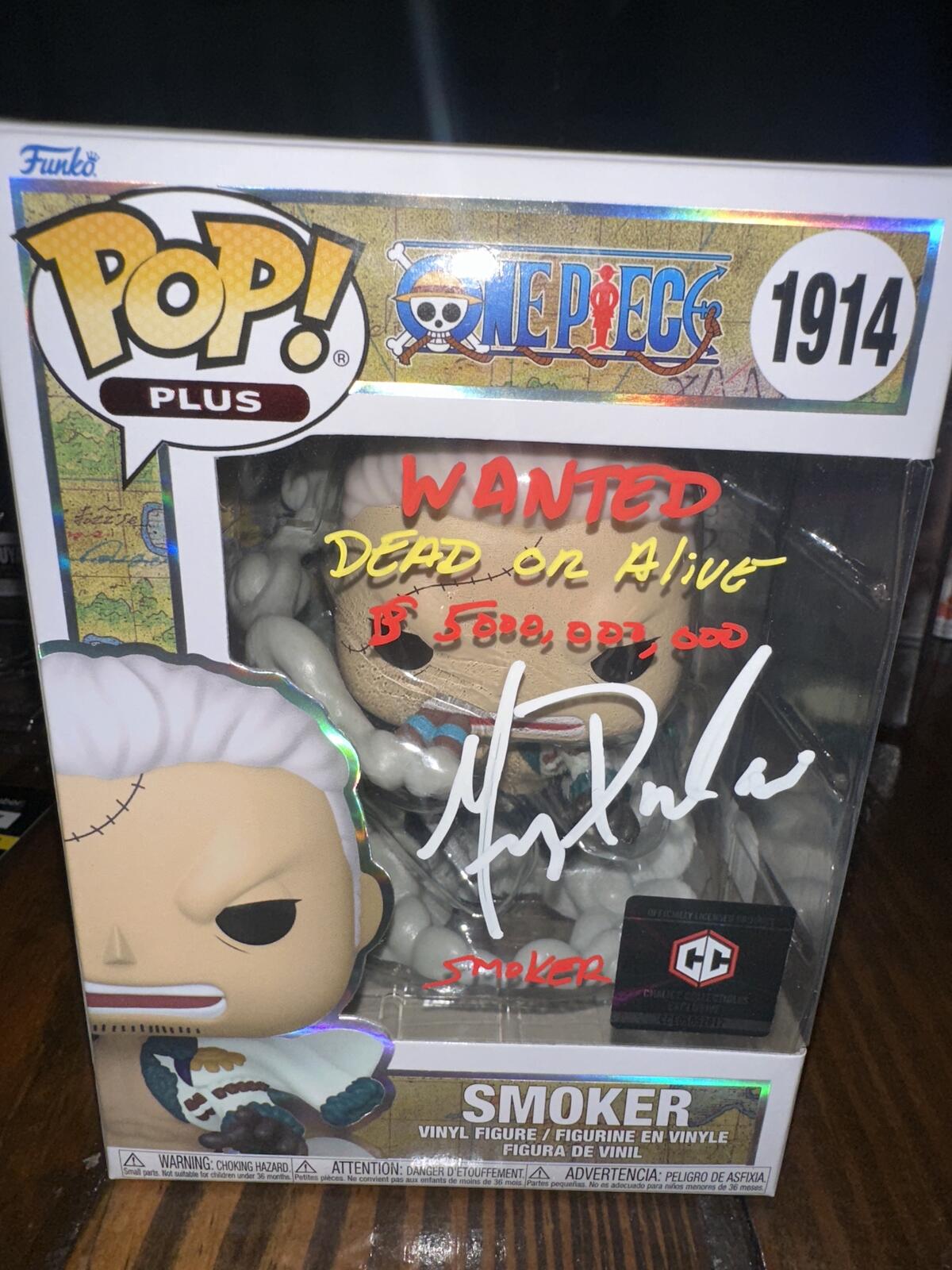 Funko Pop! Plus One Piece Smoker #1914 Vinyl Figure