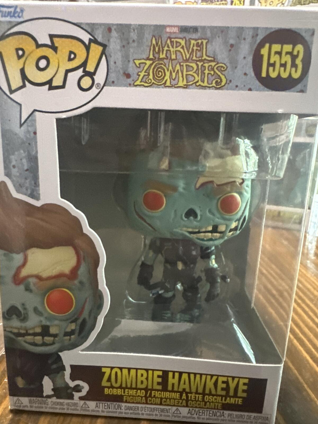 Funko Pop! Marvel Zombies Zombie Hawkeye #1553 Vinyl Figure