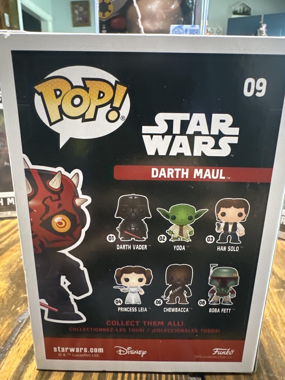 Funko Pop! Star Wars Darth Maul #09 Vinyl Figure