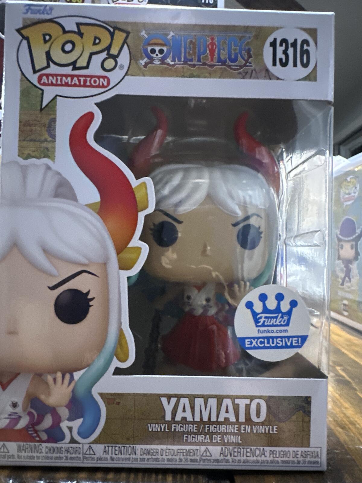 Funko Pop Animation One Piece Yamato Vinyl Figure #1316 Exclusive