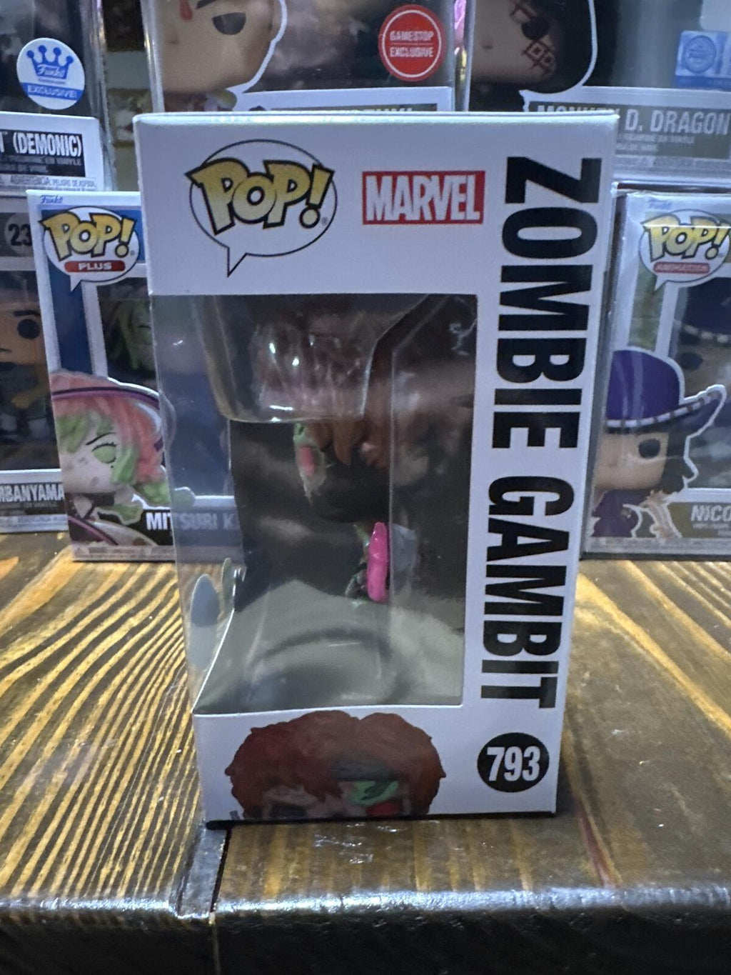 Funko Pop! Marvel Zombies Zombie Gambit #793 Glow in the Dark Special Edition