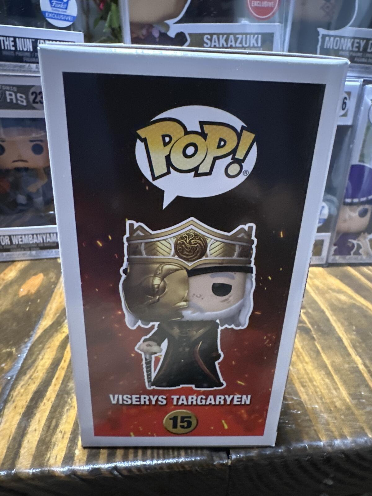 Funko Pop! House of the Dragon Viserys Targaryen Vinyl Figure #15