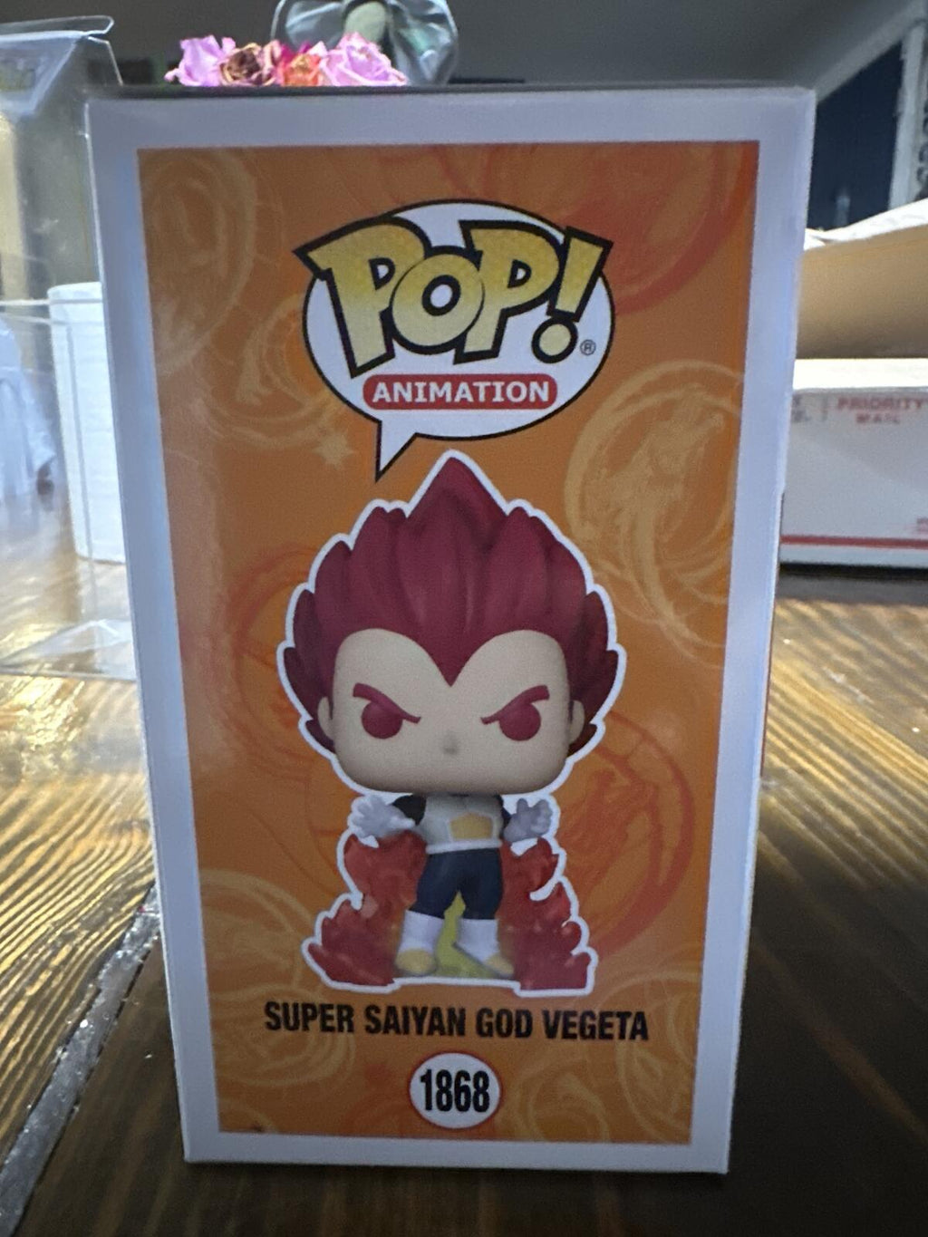 Funko Pop! Animation Dragon Ball Super Broly Super Saiyan God Vegeta Vinyl Figur