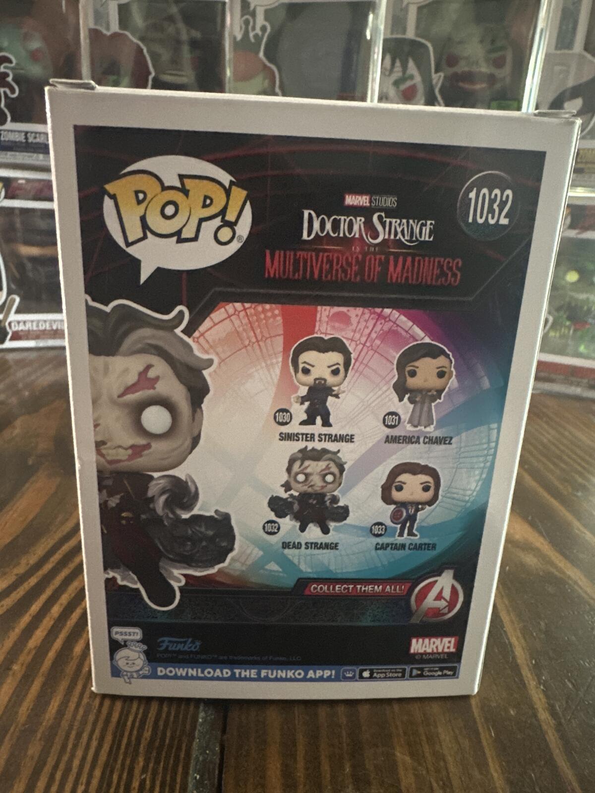 Funko Pop! Marvel Doctor Strange Dead Strange #1032 Vinyl Figure