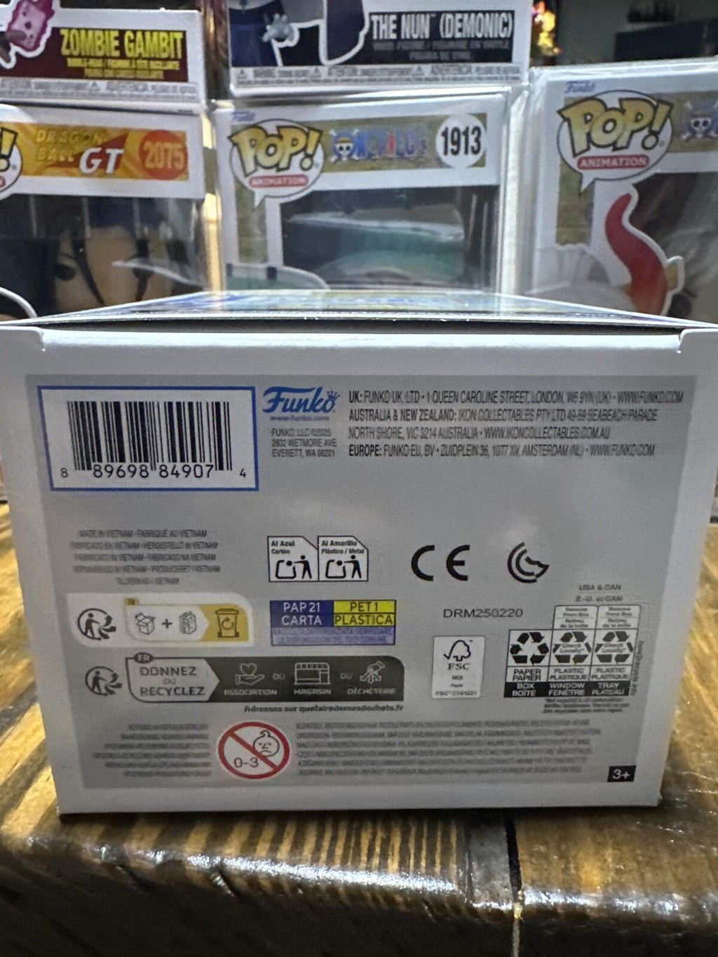 Funko Pop! Animation One Piece Killer Vinyl Figure #1895 Amazon Exclusive