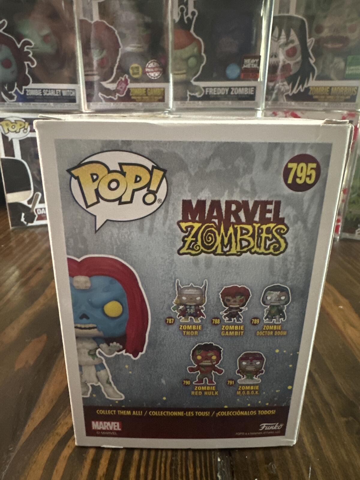 Funko Pop! Marvel Zombies 795 Zombie Mystique FYE Exclusive