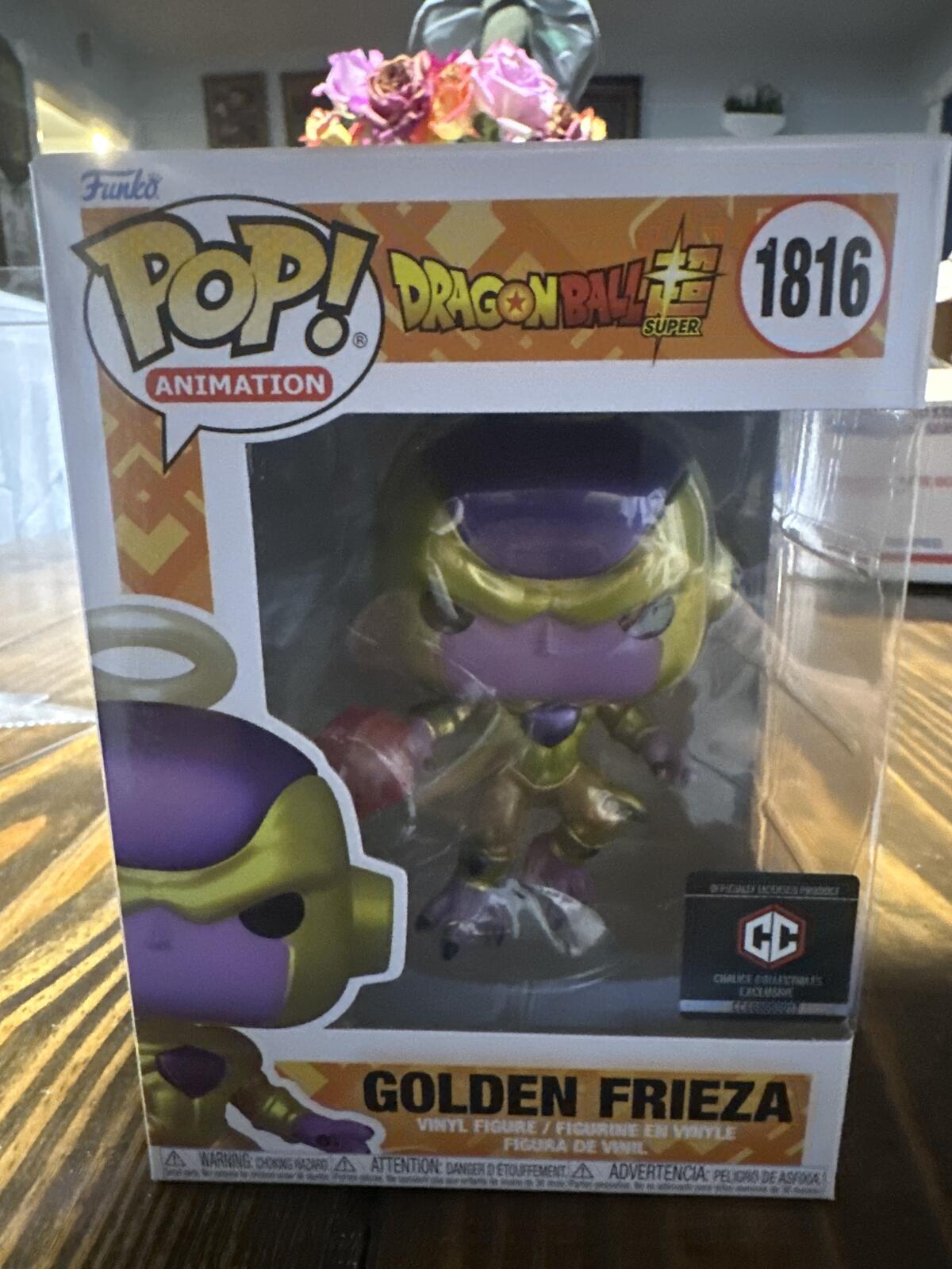 Funko Pop! Animation Dragon Ball Super Golden Frieza #1816 Vinyl Figure