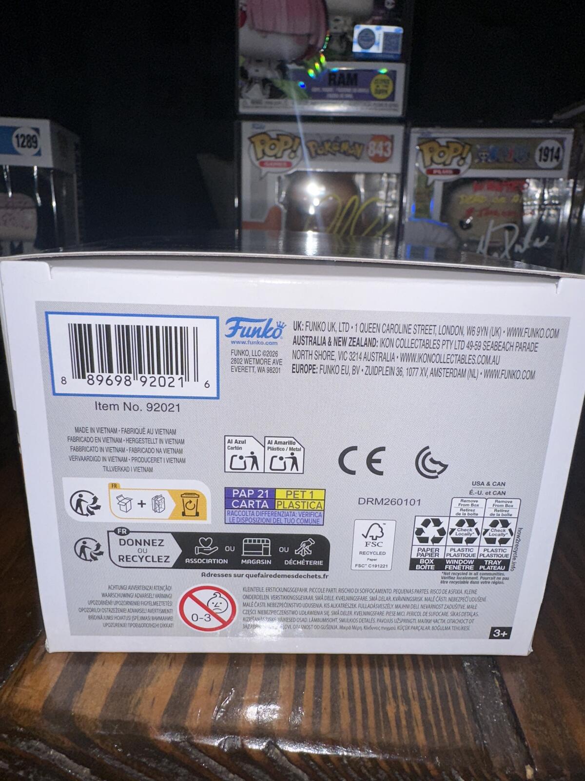 Funko Pop! Animation Demon Slayer Muzan Kibutsuji Vinyl Figure #2212