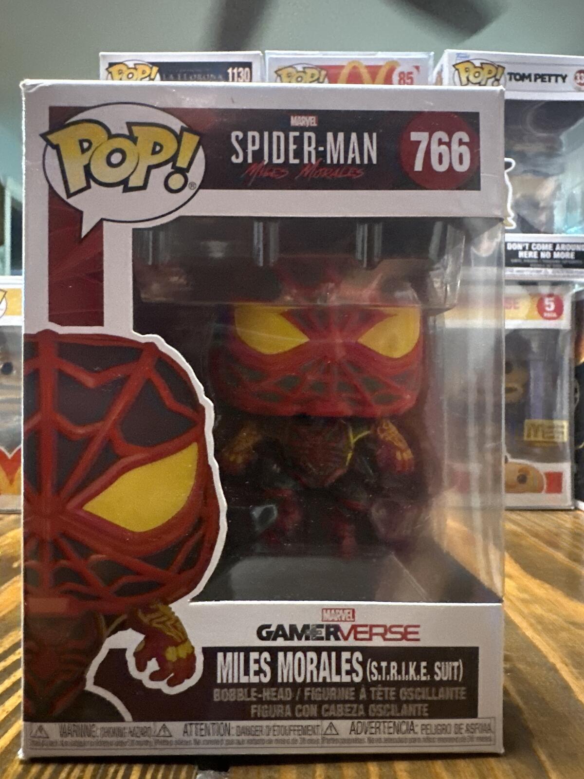 Funko Pop! Marvel Gamerverse Spider-Man Miles Morales (S.T.R.I.K.E. Suit) #766