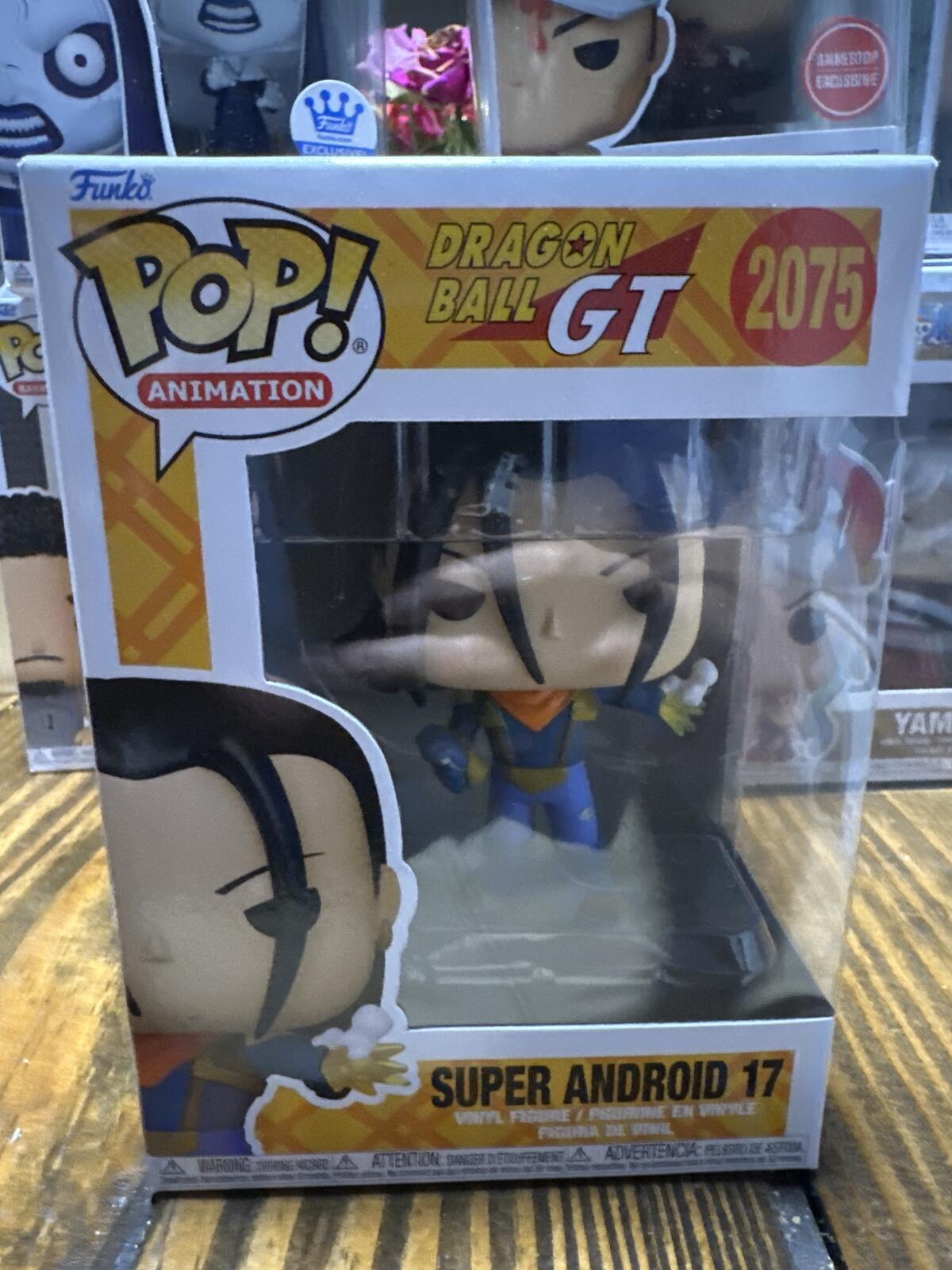 Funko Pop! Animation Dragon Ball GT Super Android 17 #2075 Vinyl Figure