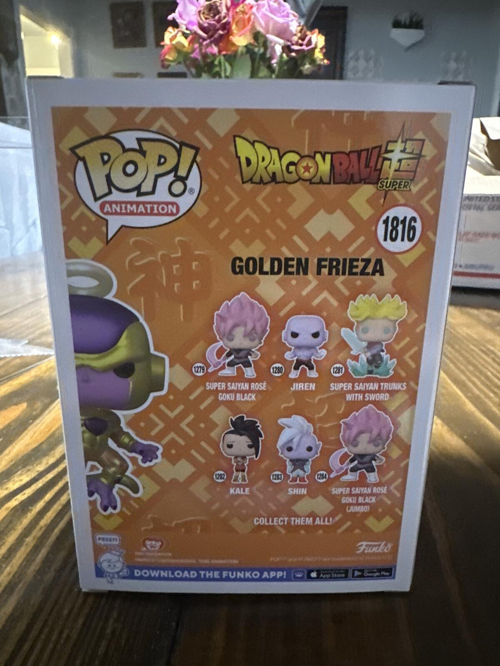 Funko Pop! Animation Dragon Ball Super Golden Frieza #1816 Vinyl Figure