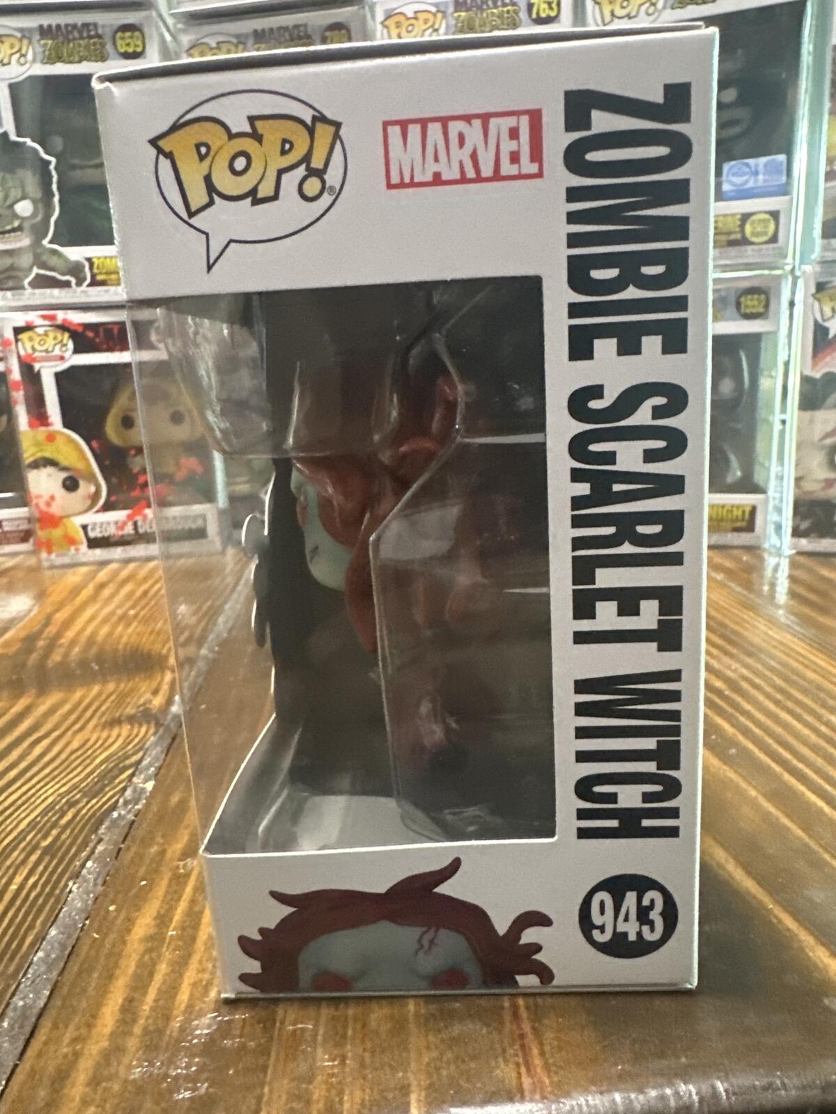 Funko Pop! Marvel Studios What If...? Zombie Scarlet Witch #943 Vinyl Figure