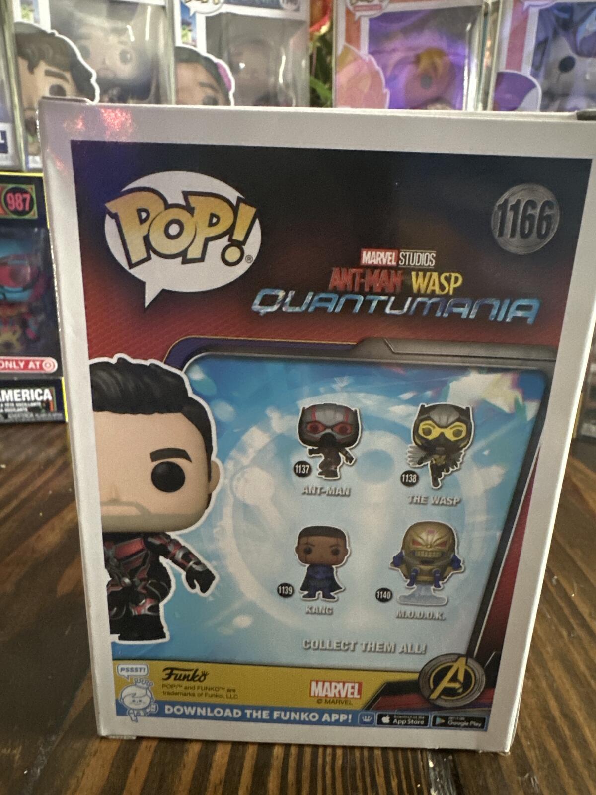 Funko Pop! Marvel Studios Ant-Man Quantum Mania #1166 Exclusive
