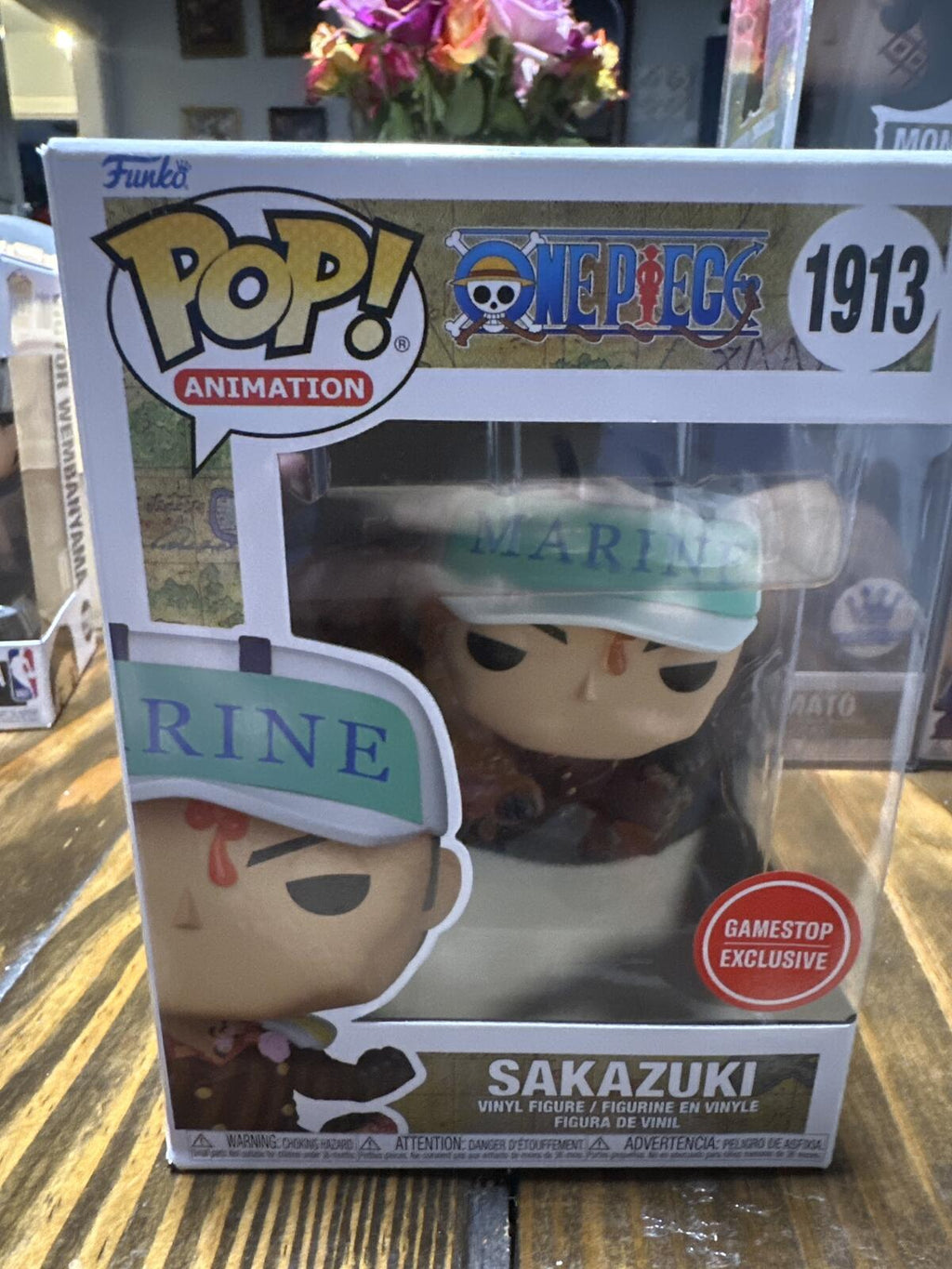 Funko Pop Animation One Piece Sakazuki Vinyl Figure #1913 GameStop Exclusive