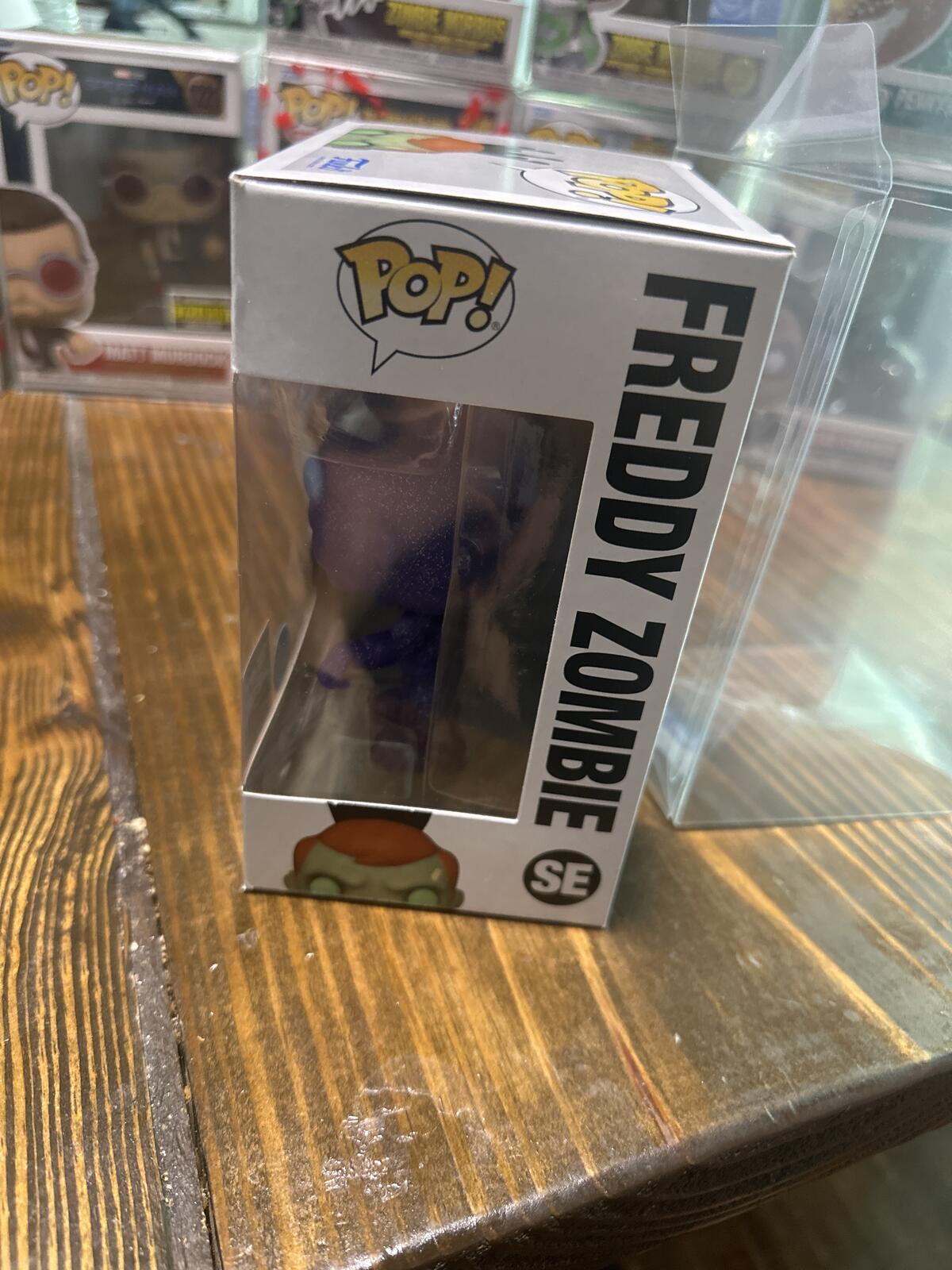 Funko Pop! Heavy Metal Halloween 2023 Freddy Zombie Glitter Special Edition