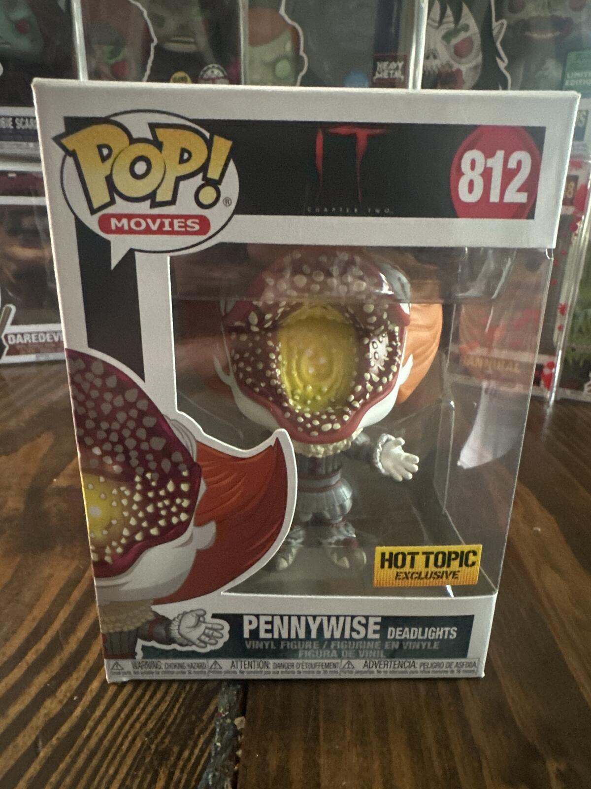 Funko Pop! Movies IT Chapter Two Pennywise Deadlights Vinyl Figure #812 HotTopic