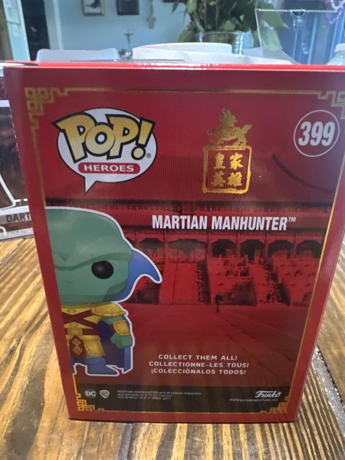 Funko Pop! Heroes DC Martian Manhunter #399 Limited Edition