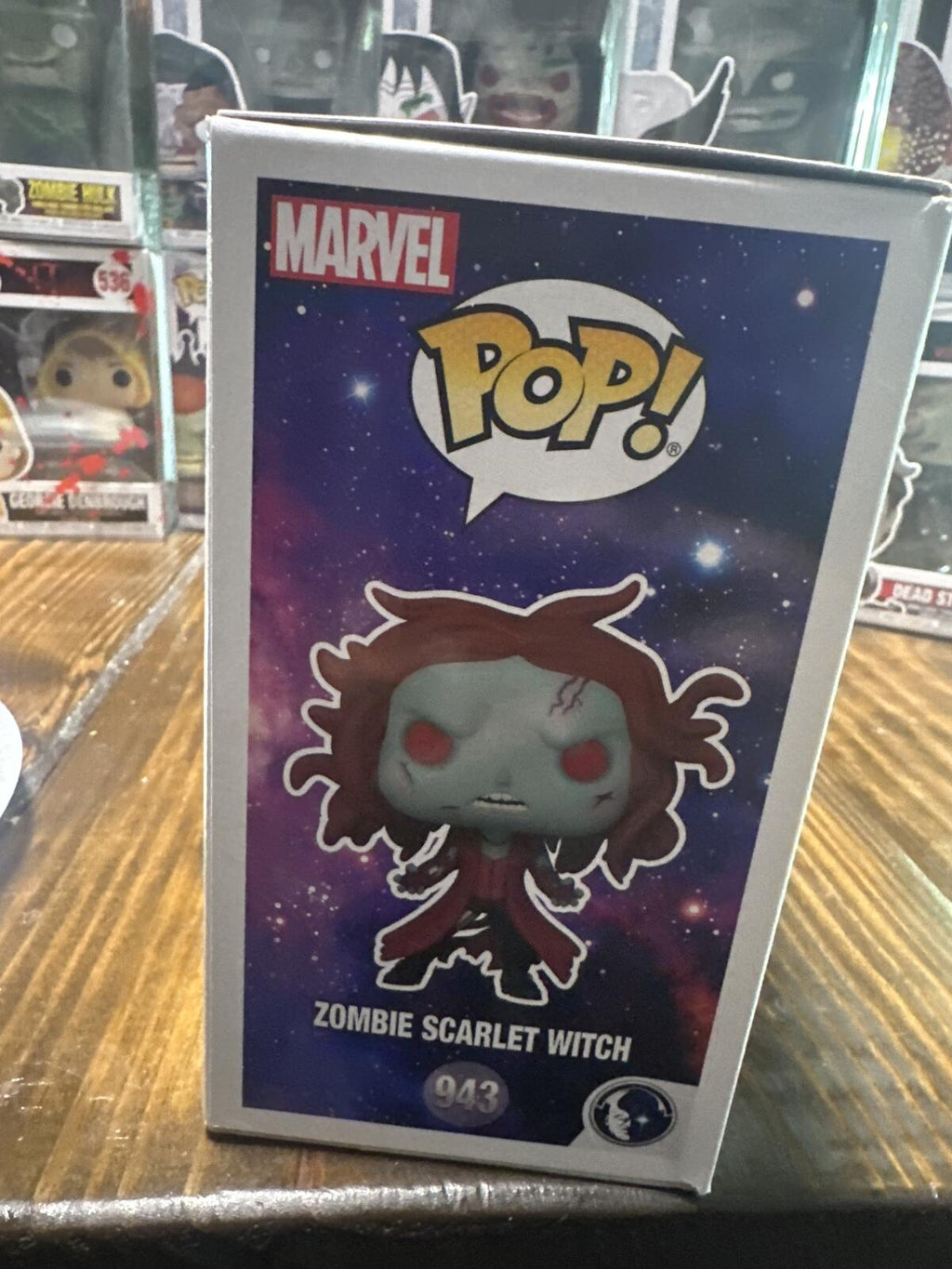 Funko Pop! Marvel Studios What If...? Zombie Scarlet Witch #943 Vinyl Figure
